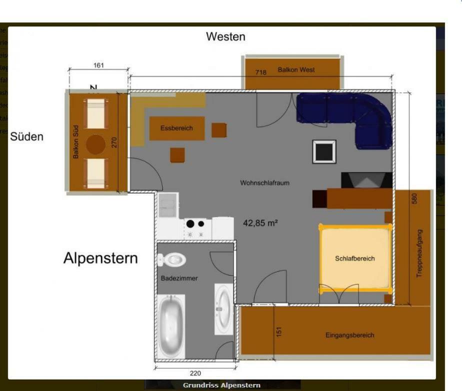 Ferienwohnung Alpenstern Rieden am Forggensee Exterior photo